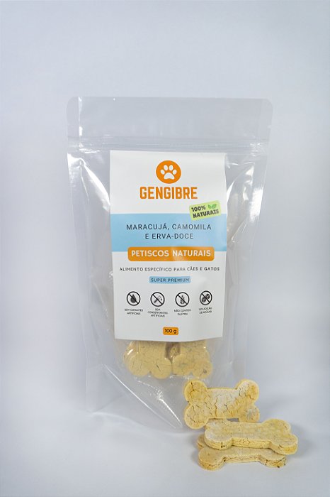 Biscoito Maracujá, Camomila e Erva-doce