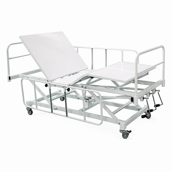 Cama Manual com 3 Manivelas