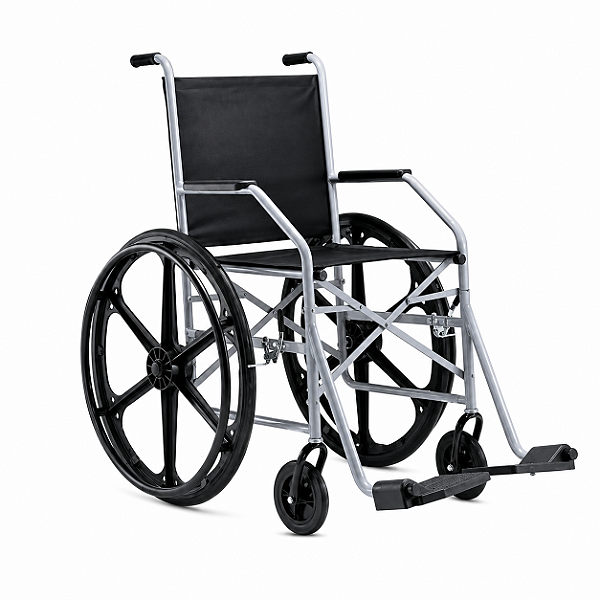 Cadeira de Rodas Agile 40cm Cinza