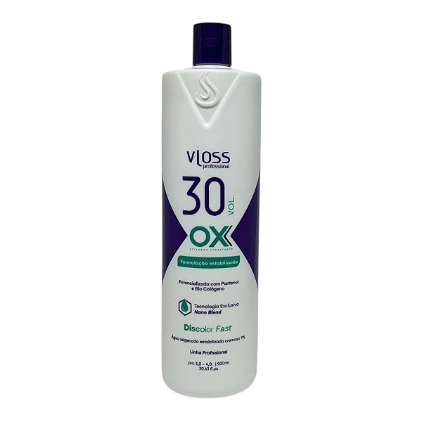 Água Oxigenada - Ox Vloss Vl.30 900ML