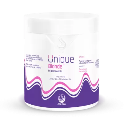 PÓ DESCOLORANTE VLOSS S/ AMÔNIA UNIQUE BLOND 500G