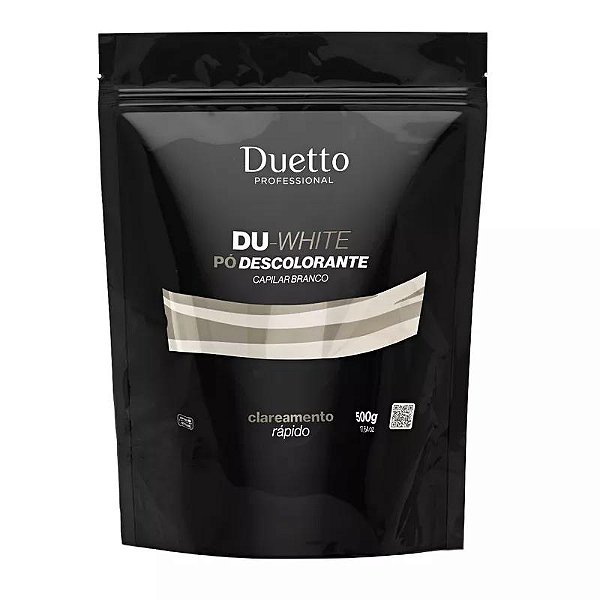 PÓ DESCOLORANTE DUETTO DU-WHITE BRANCO 500G