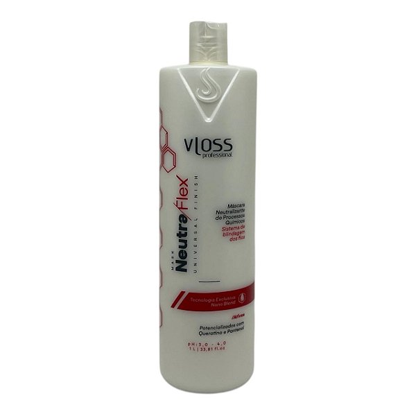 MÁSCARA NEUTRALIZANTE VLOSS NEUTRA FLEX UNIVERSAL 1L
