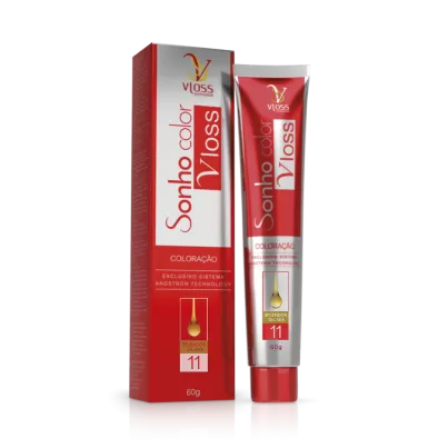 Coloração Creme Vloss Marsala 8.26 60G