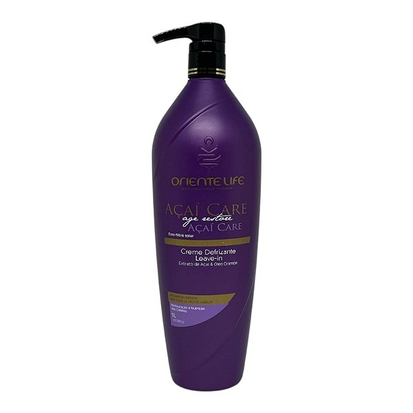 Leave-in Defrizante Oriente Llife Açai Care 1L