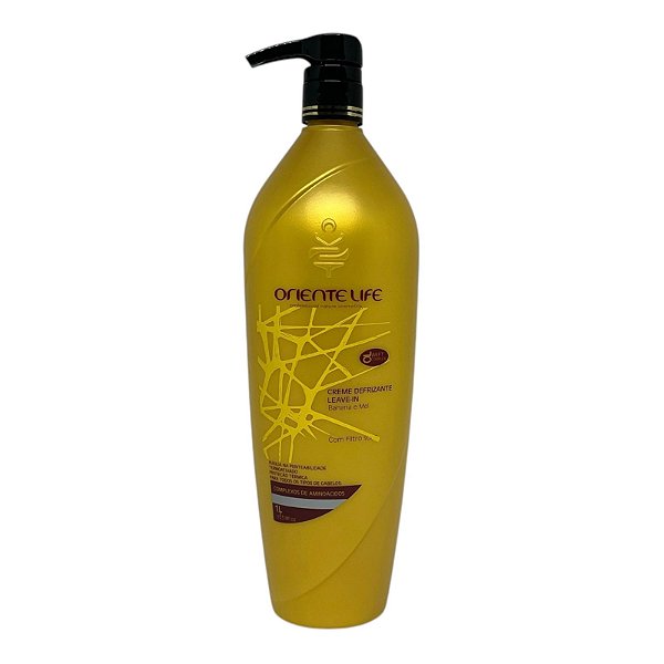 Leave-in Defrizante Oriente Life Banana e Mel 1L