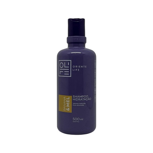 SHAMPOO ORIENTE LIFE BANANA E MEL 500ML