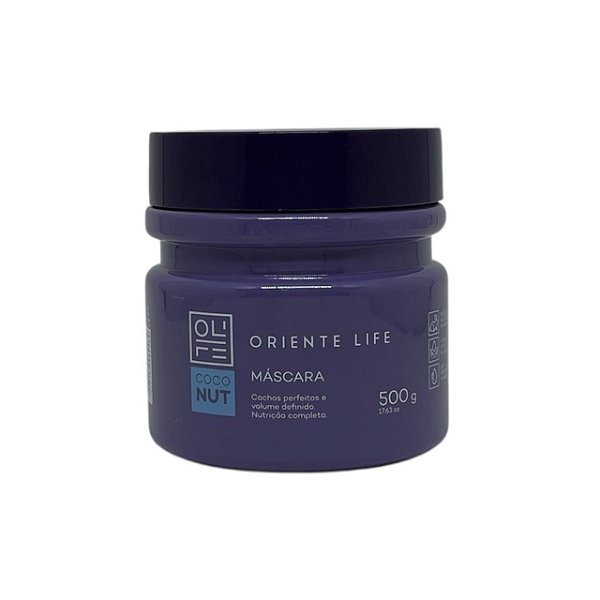 MÁSCARA DE NUTRIÇÃO ORIENTE LIFE COCONUT 500G