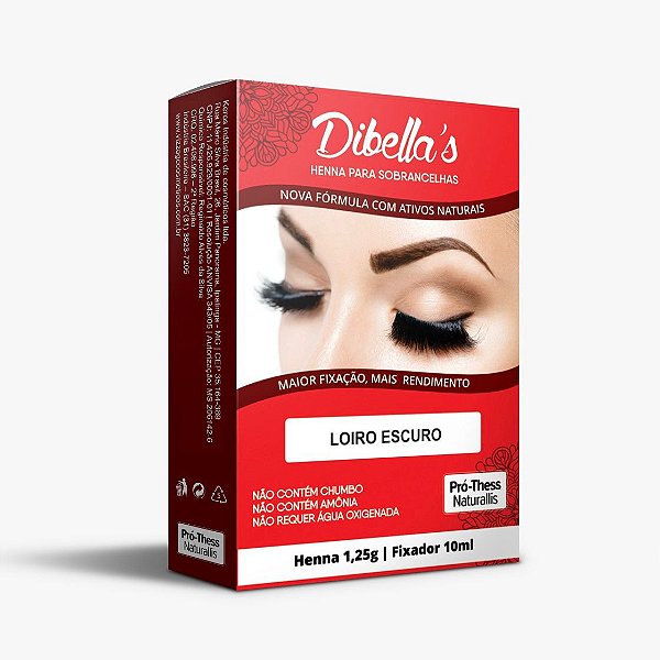 Henna p/ Sobrancelhas Pró-thess Cor Loiro Escuro 1,25G
