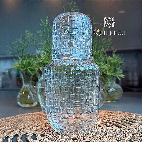 Moringa de Vidro com Copo