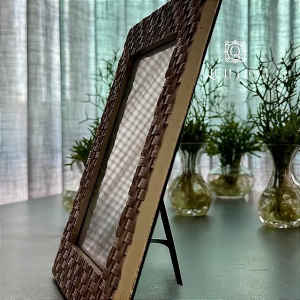 Porta-Retrato de Resina Tresse