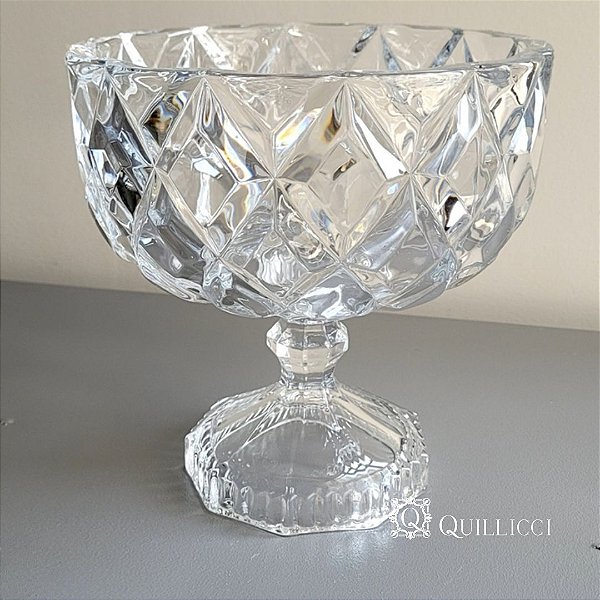 CENTRO DE MESA DE CRISTAL ECOLÓGICO COM PE -  DELI DIAMOND