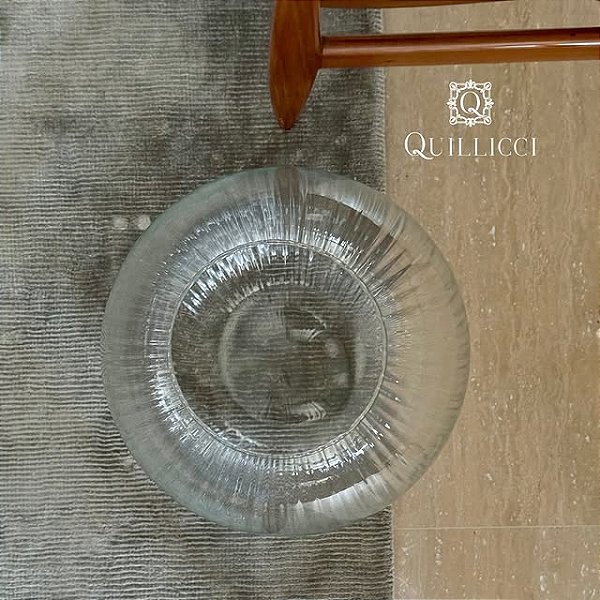 FLOREIRA DE VIDRO RIGADO TAM M