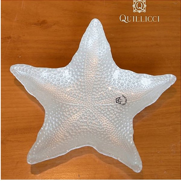 PETISQUEIRA FORMATO ESTRELA COR BRANCO PÉROLA