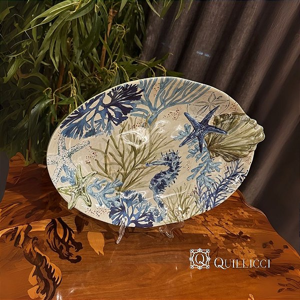 TRAVESSA DE MELAMINA COM  MOTIVOS MARÍTIMOS