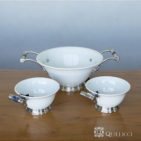 TIGELA DE PORCELANA REFRATÁRIA SODALITA MINI