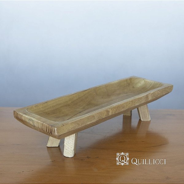 CENTRO DE MESA EM MADEIRA
