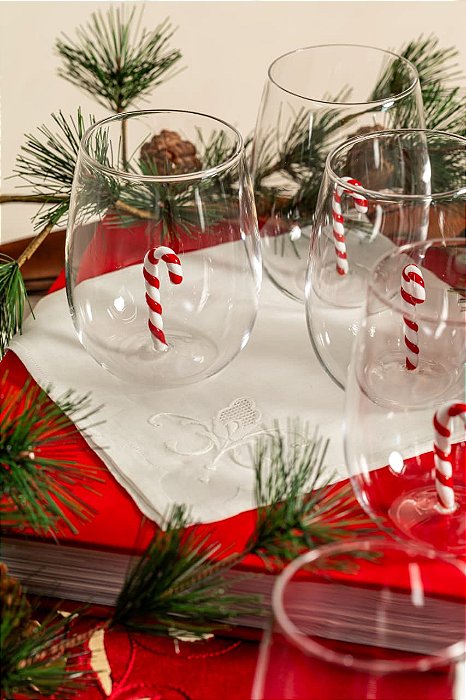 Copo de Natal com Decoração Interna (450ml)