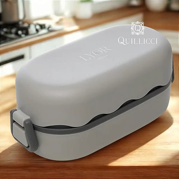 MARMITA HERMETICA COM TALHERES DE PLASTICO