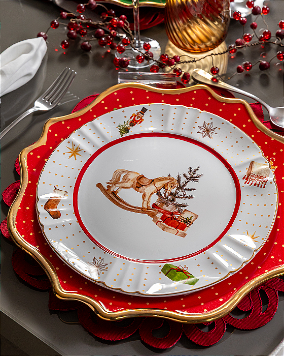Prato Raso Christmas Gifts 2 Cavalo