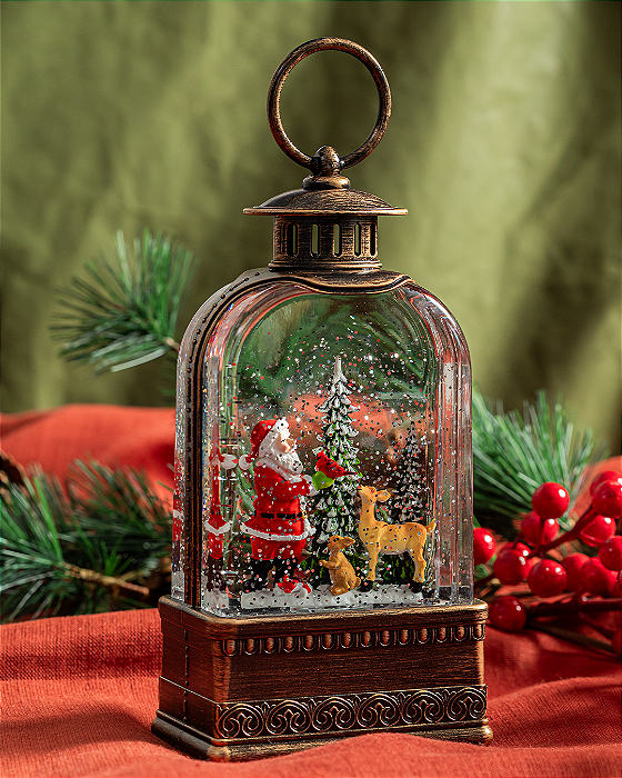 Lanterna com Noel e Rena