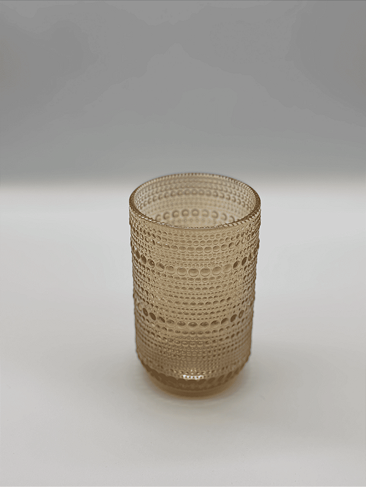 Copo pérola 6 un. âmbar 460 ml | vidro