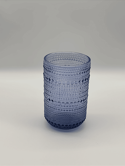 Copo pérola 6 un. azul 460 ml | vidro