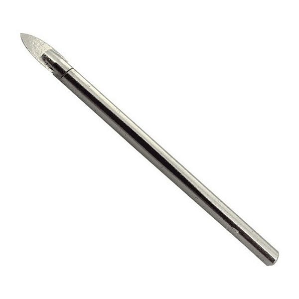 Brocas Diamantadas Furar Vidros Marmore Piso Ceramica 6 Mm