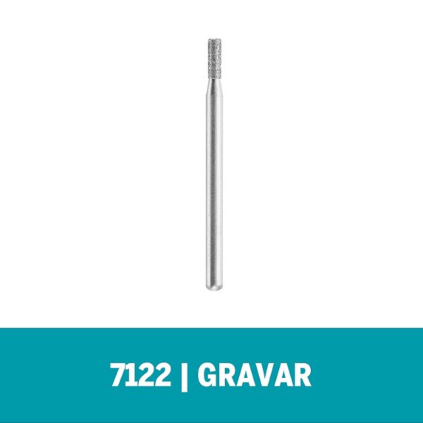 Dremel Ponta Diamantada 7122 Paralela 3/32 Polegadas