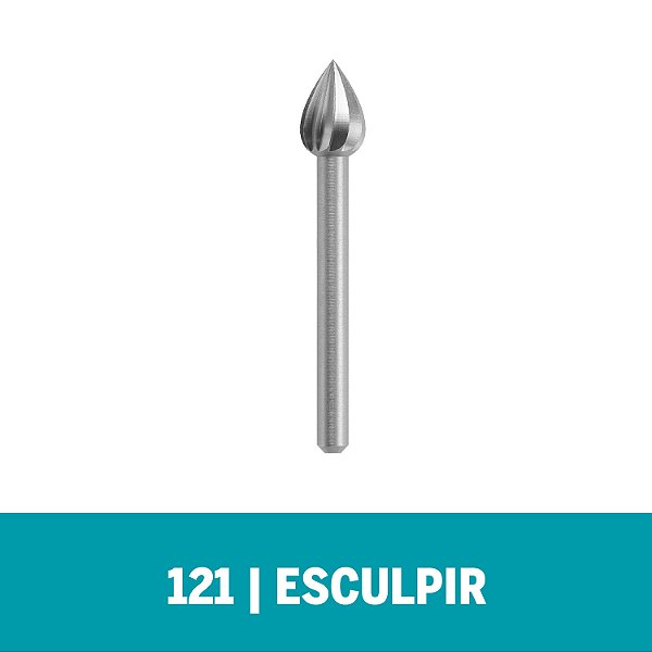 Dremel Escariador 121 Cônic 1/4 Poleg