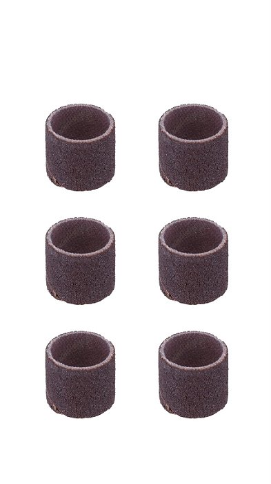 Dremel Tubos de Lixa 432 Grão120 1/2" 6unidades