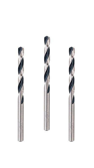 KIT 3 Brocas para Metal HSS-PointTeQ 6.0mm bosch 2608577228