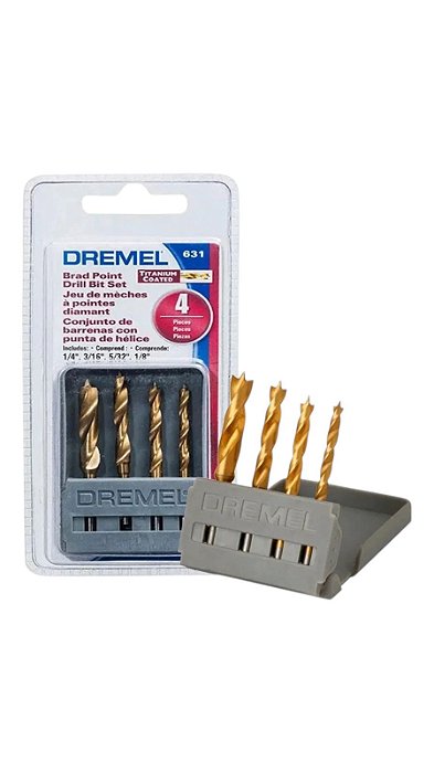 Dremel Jogo de Brocas Titânio (631)