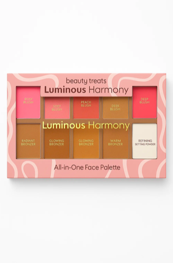 Paleta Beauty Treats Luminous Harmony – All-in-One Face Palette