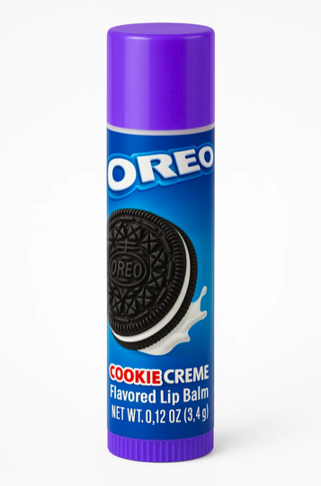 Hidratante Labial Oreo Cupcake – Lip Balm com Sabor de Cupcake