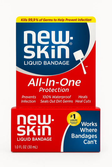 New Skin Liquid Bandage – All-In-One Protection (30 ml)