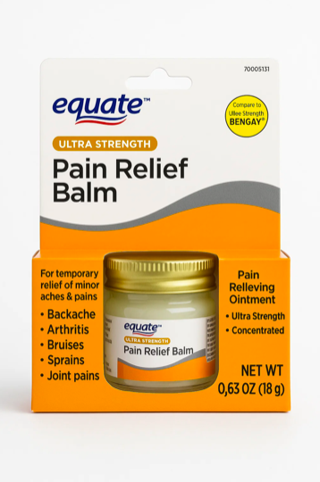 Equate Ultra Strength Pain Relief Balm – 18g