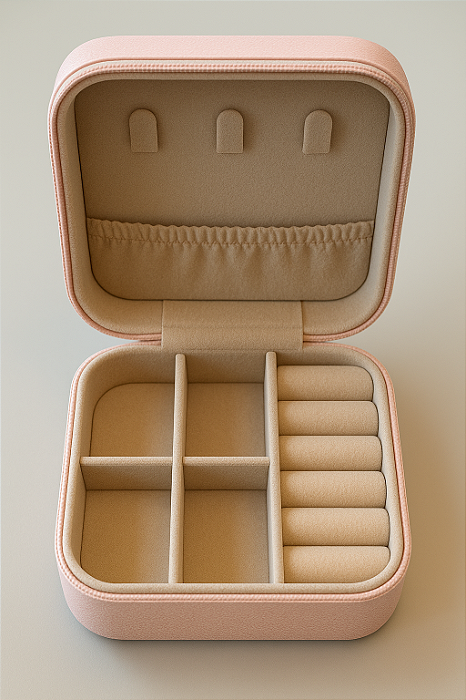 Porta-Joias de Viagem Compacto