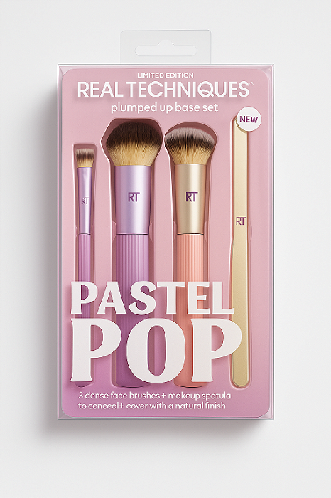 Kit de Pincéis Real Techniques – Pastel Pop (Edição Limitada)