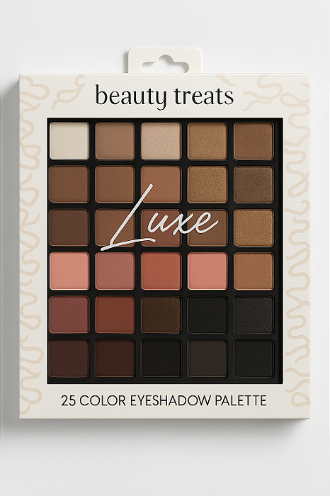 Paleta de Sombras Beauty Treats – Luxe (25 cores