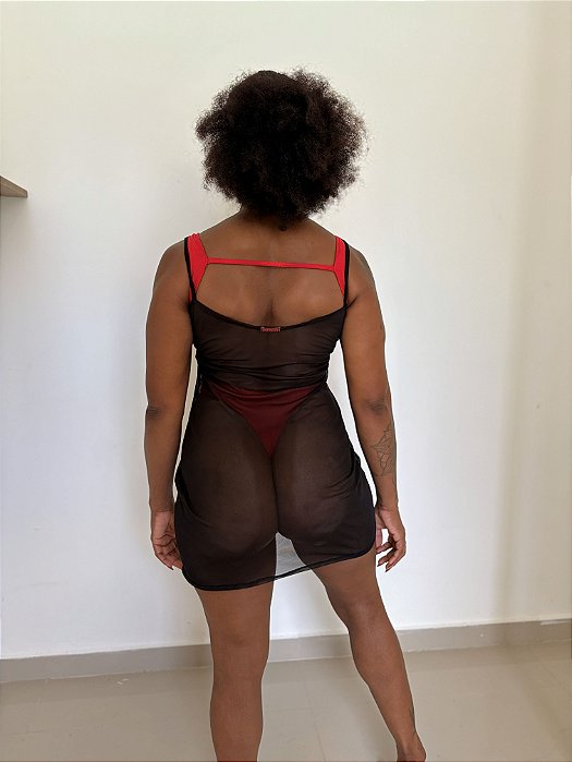 Vestido Versátil Preto