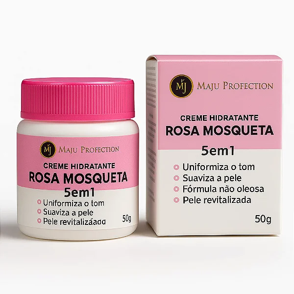 Creme Hidratante Rosa Mosqueta Clareador Natural