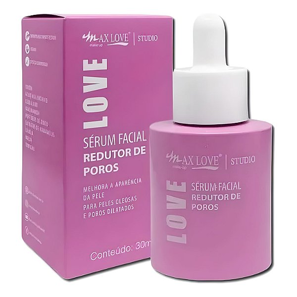 Sérum Facial Redutor de Poros Max Love
