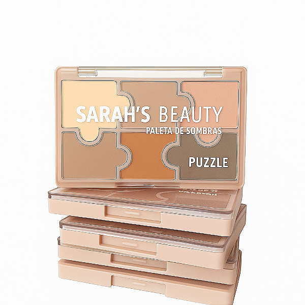 Paleta de Sombras Puzzle da marca Sarah Beauty cor 2