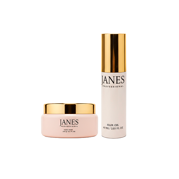 Kit Máscara + Óleo Janes Profissional Cabelos