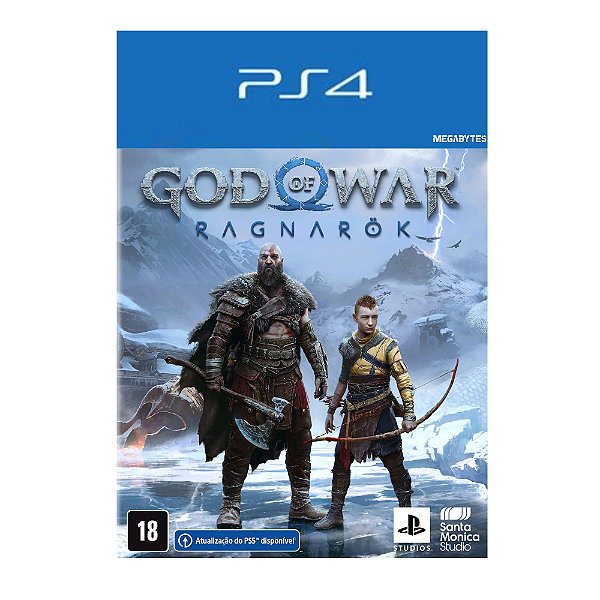 God of War Ragnarök PS4 Mídia Digital