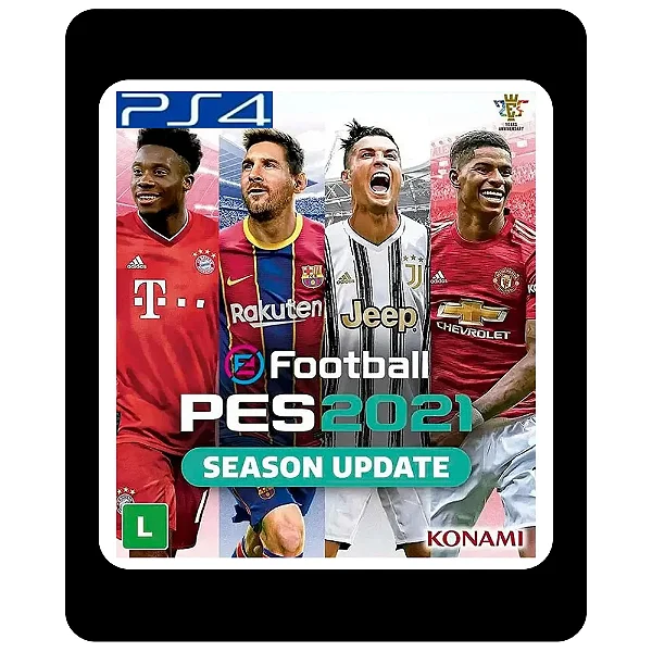 Efootball Pes 21 2021 - PS4 - Mídia Digital