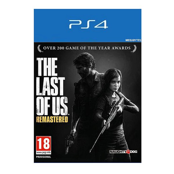 The Last Of Us Remastered Ps4 Mídia Digital