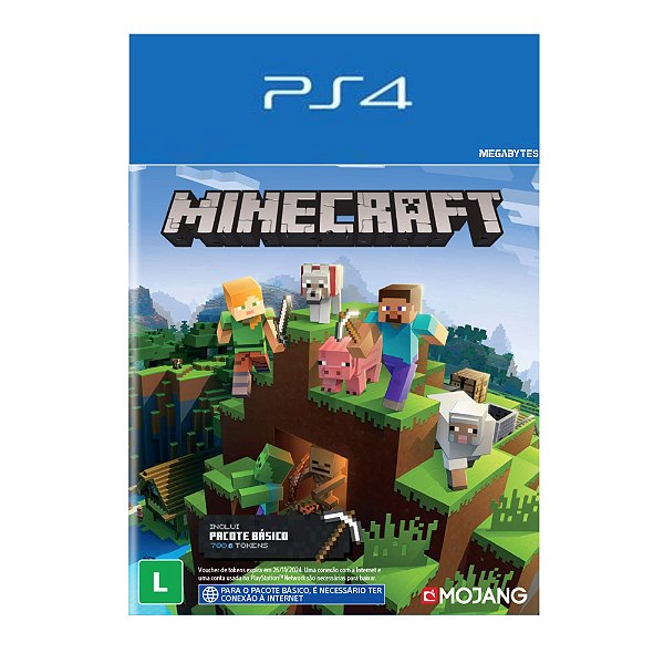 Minecraft PS4 Mídia Digital