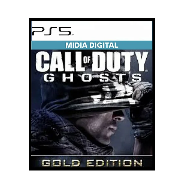 Call of Duty Ghosts Edição Ouro Ps5 Mídia Digital